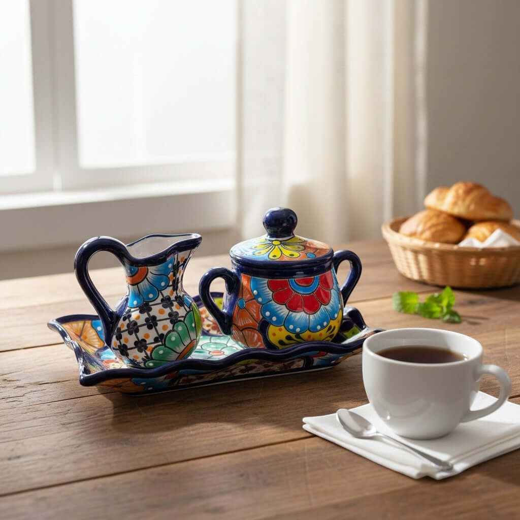 Cup of freshly brewed green tea with green tea leaves - World Safari Shops