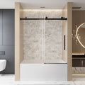 Frameless Single Sliding Shower Door