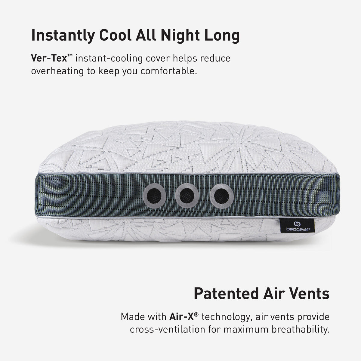 BedGear Storm Performance Pillow 2.0