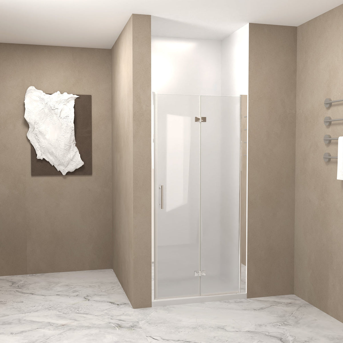 33-32" x 72" Bifold Shower Door