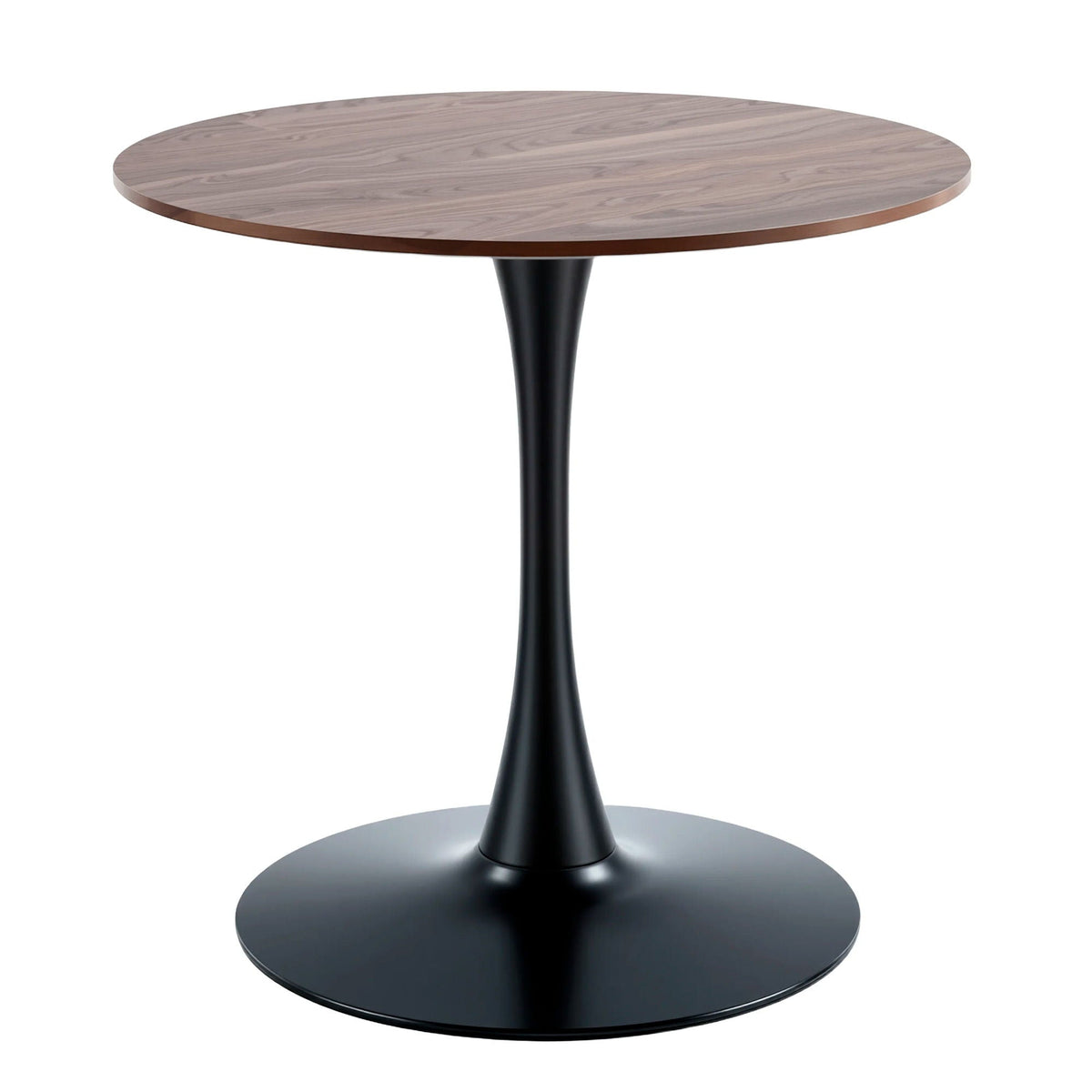 Mid-Century Tulip Table With Round Top and Pedestal Base