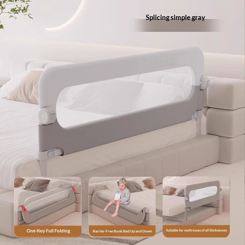 Adjustable Baby Bed Rail Safety Guard Foldable Bedside Barrier