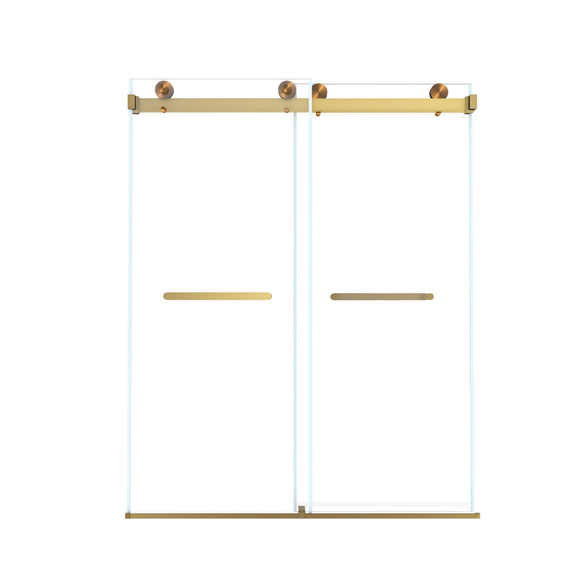Frameless Double Sliding Shower Door