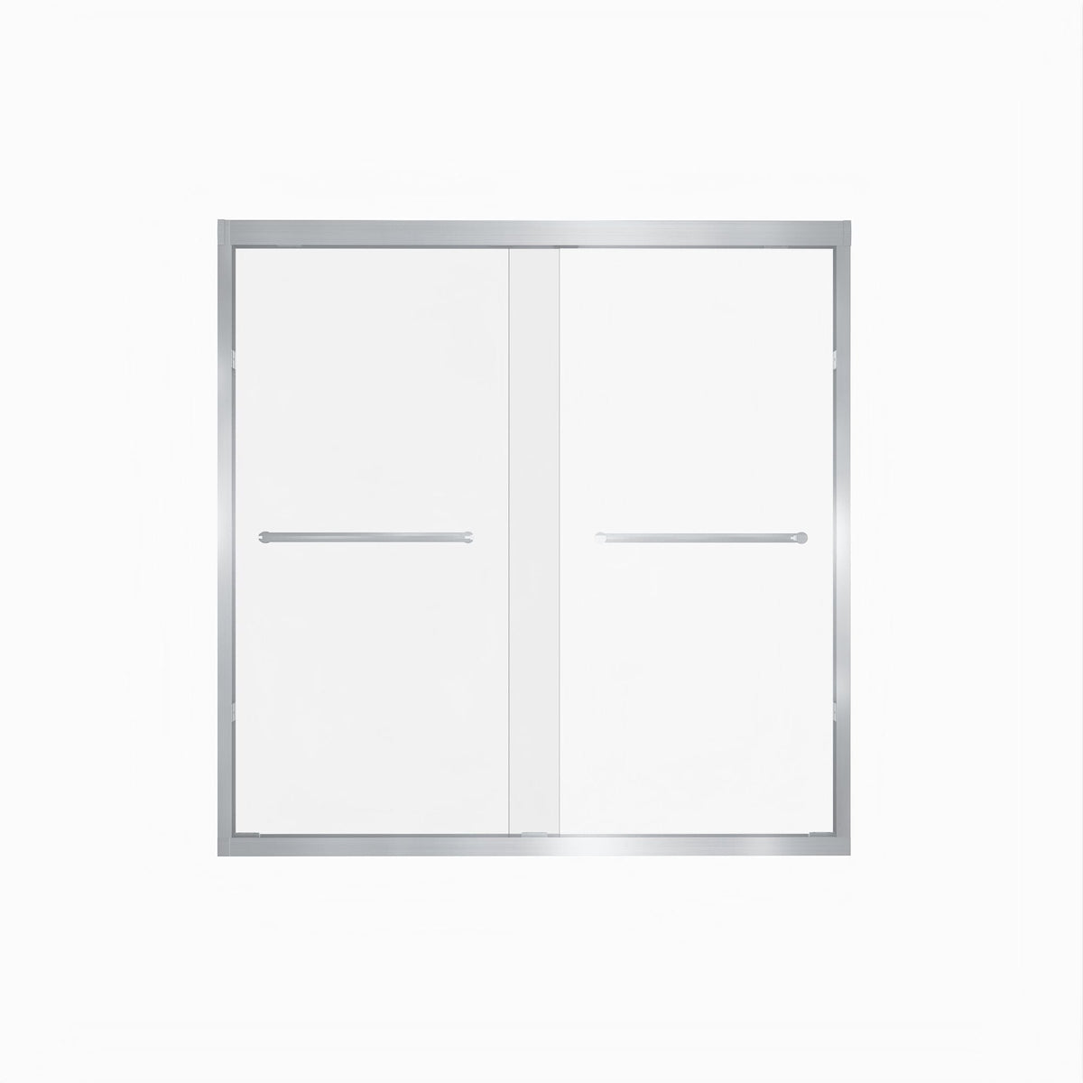 Double Sliding Shower Door With Explosion Proof Film