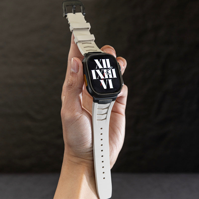 Universal Fluororubber Watch Strap