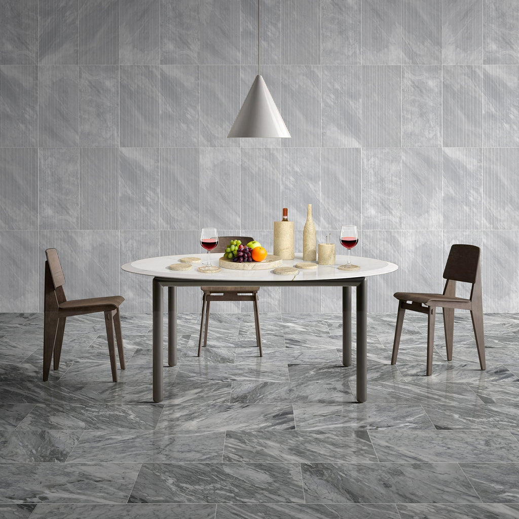 10 Pieces Luxury Natural Marble Dining Room Accessories Set