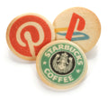 Printed Round Sugar Cookie- Naked Single