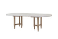 Triad Double Pedestal Dining Table with Leaf