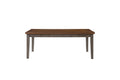 Casual Two Tone 6 Drawer Dining Table