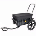 2-in-1 Bike Cargo Trailer Pushcart