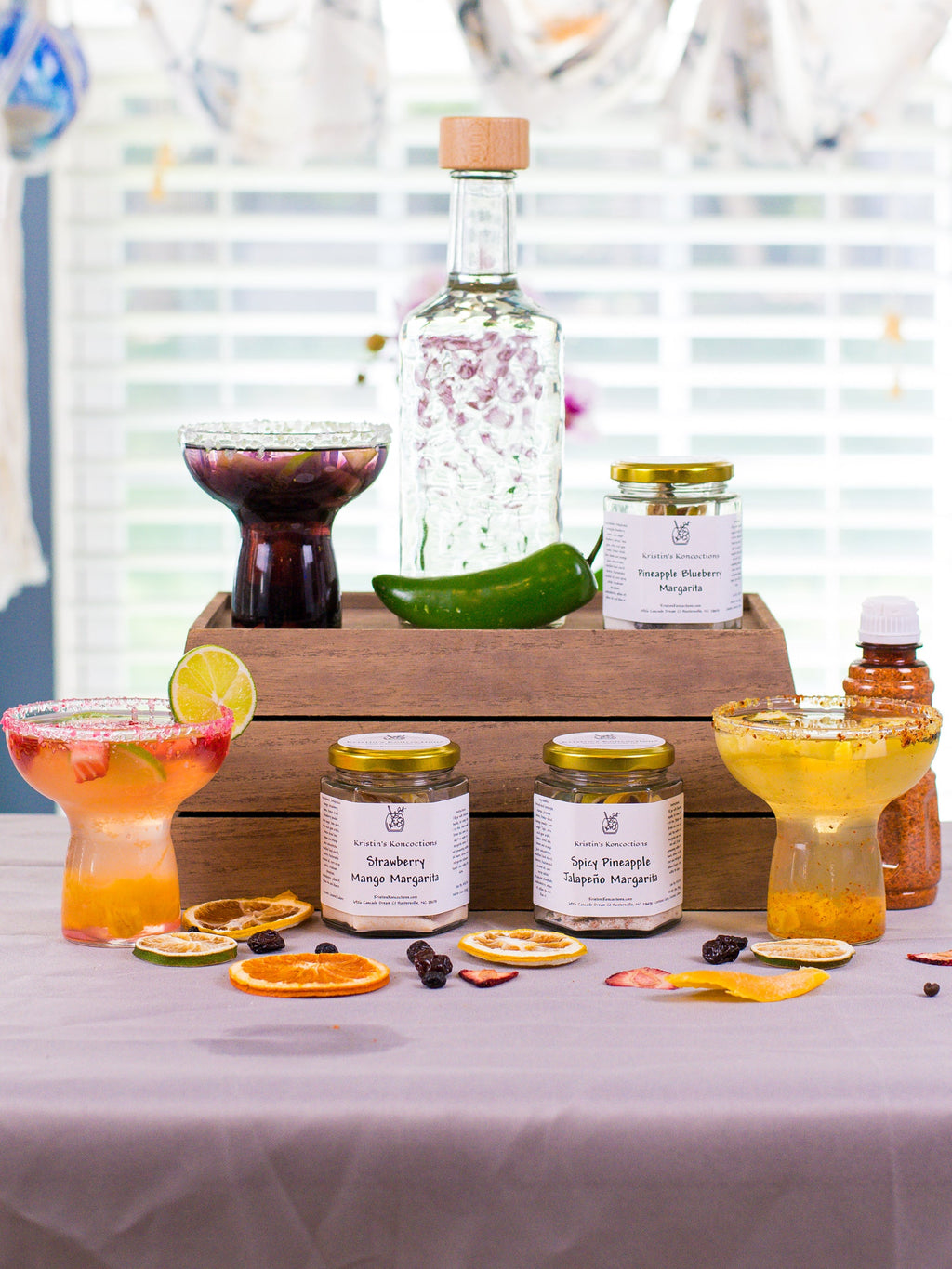 Margarita Cocktail Kits - 4 Fun Recipes