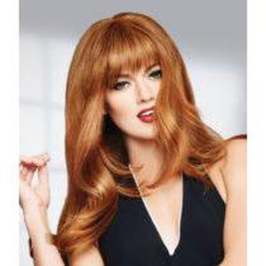 Raquel Welch 100% Human Hair Bang Top Piece Hairpiece - Choose Color