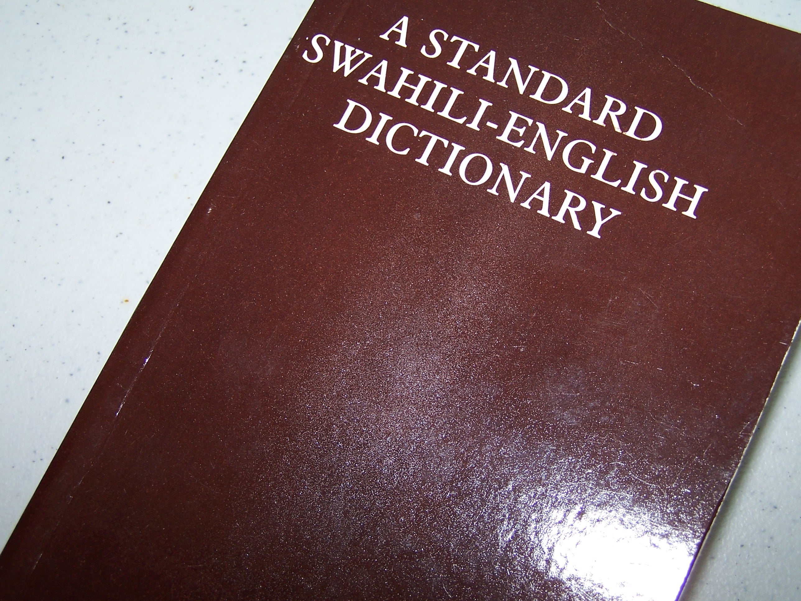 SWAHILI ENGLISH DICTIONARY