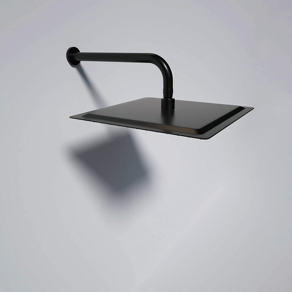 16" Shower Arm with Flange, Matte