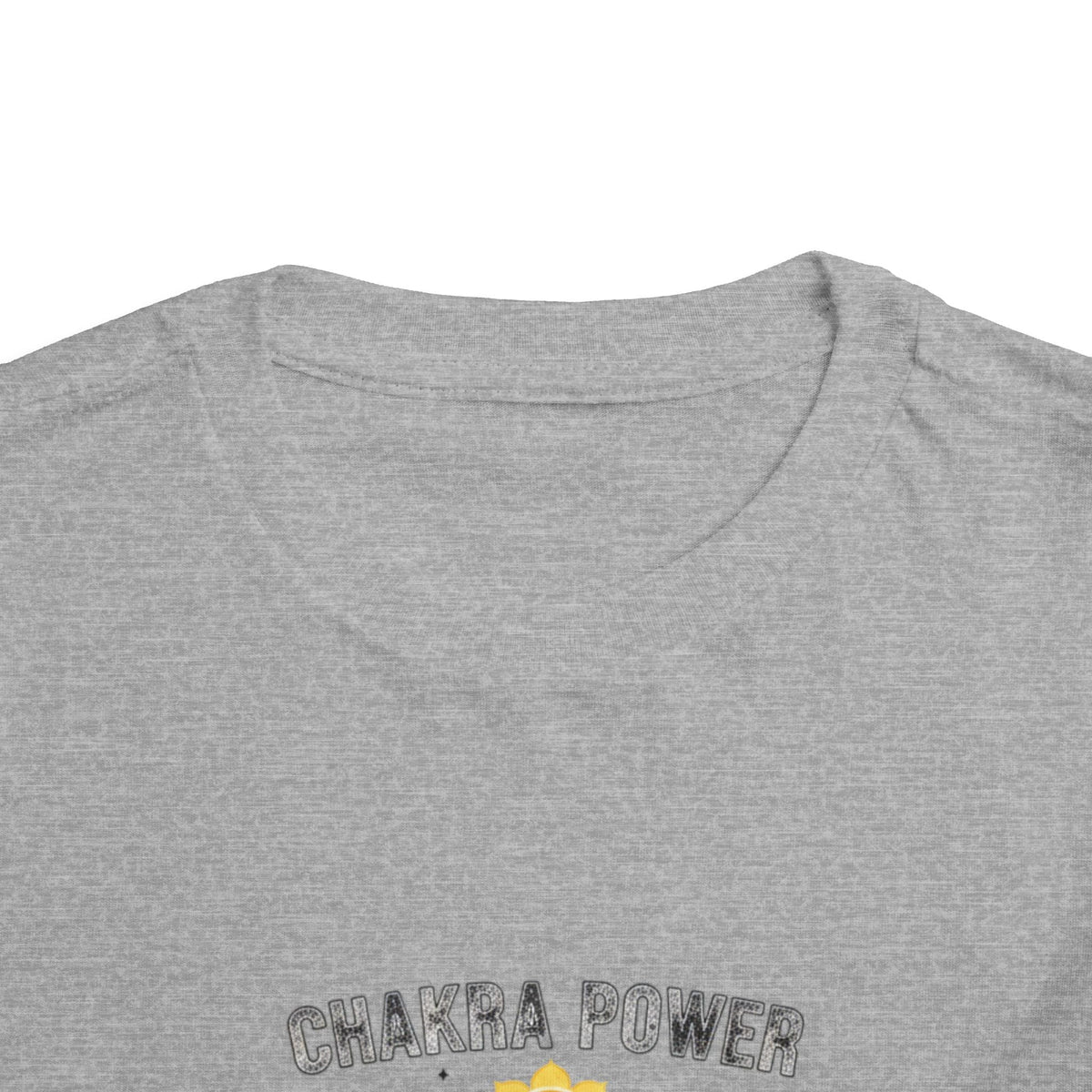 Chakra Power Toddler Tee — Colorful Kids Chakra Energy Shirt