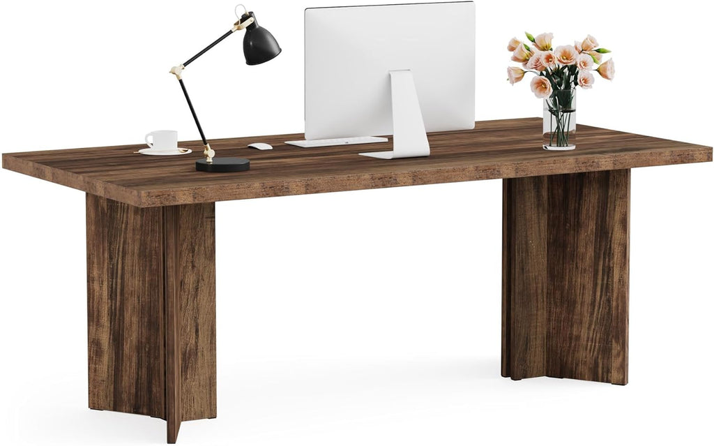 63" Farmhouse Executive Desk