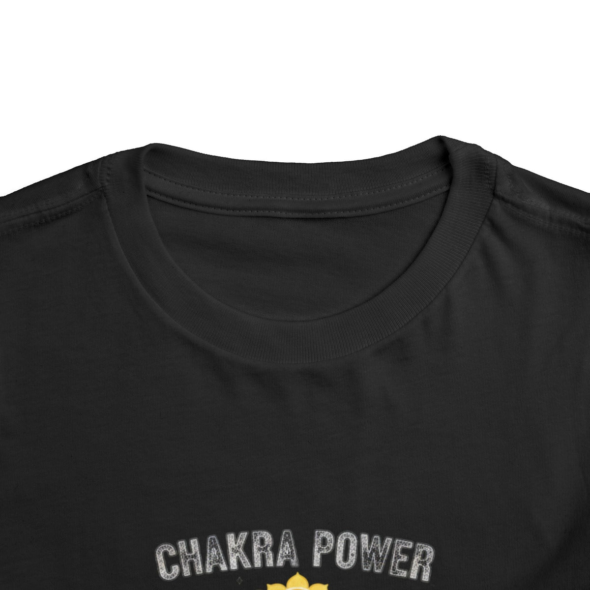 Chakra Power Toddler Tee — Colorful Kids Chakra Energy Shirt