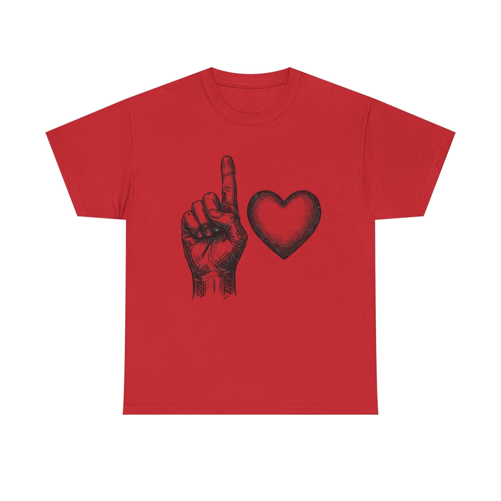 "1 love" Graphic T-Shirt