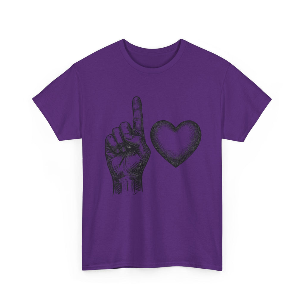 "1 love" Graphic T-Shirt
