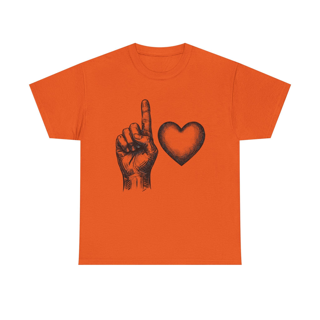 "1 love" Graphic T-Shirt