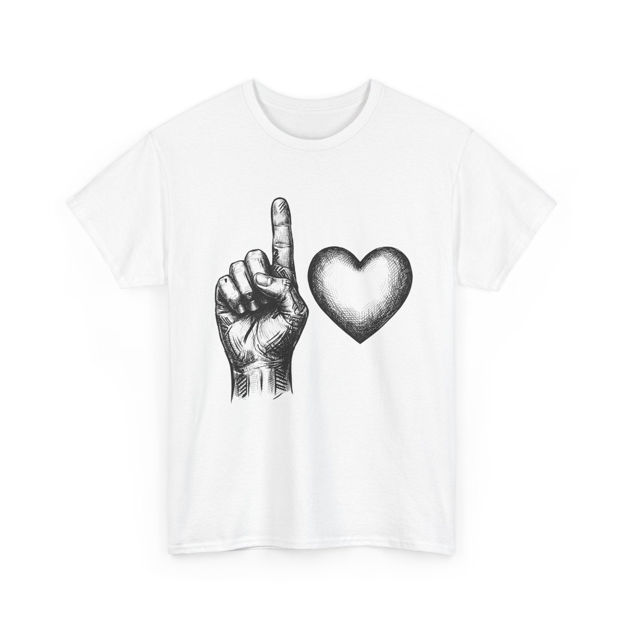 "1 love" Graphic T-Shirt