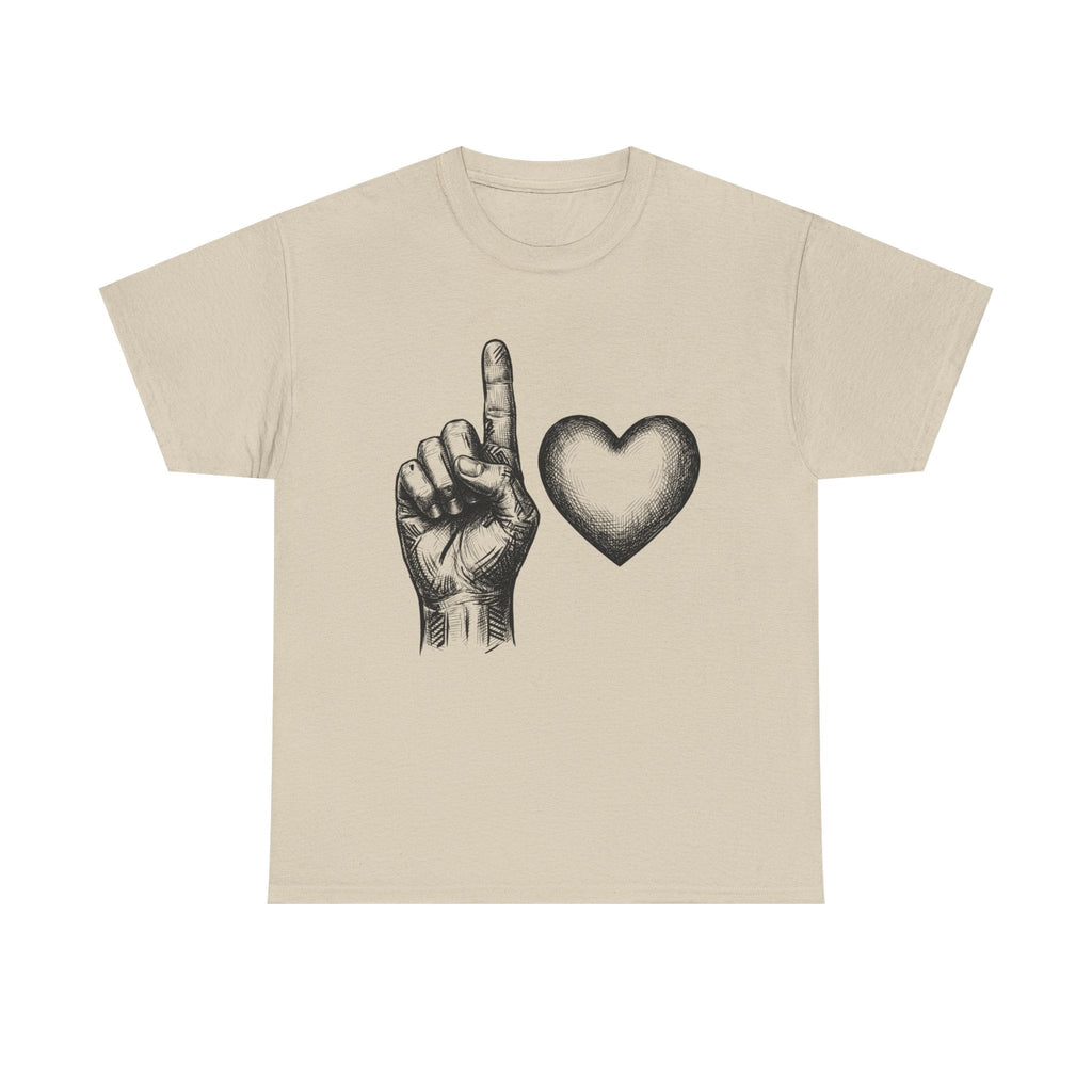 "1 love" Graphic T-Shirt