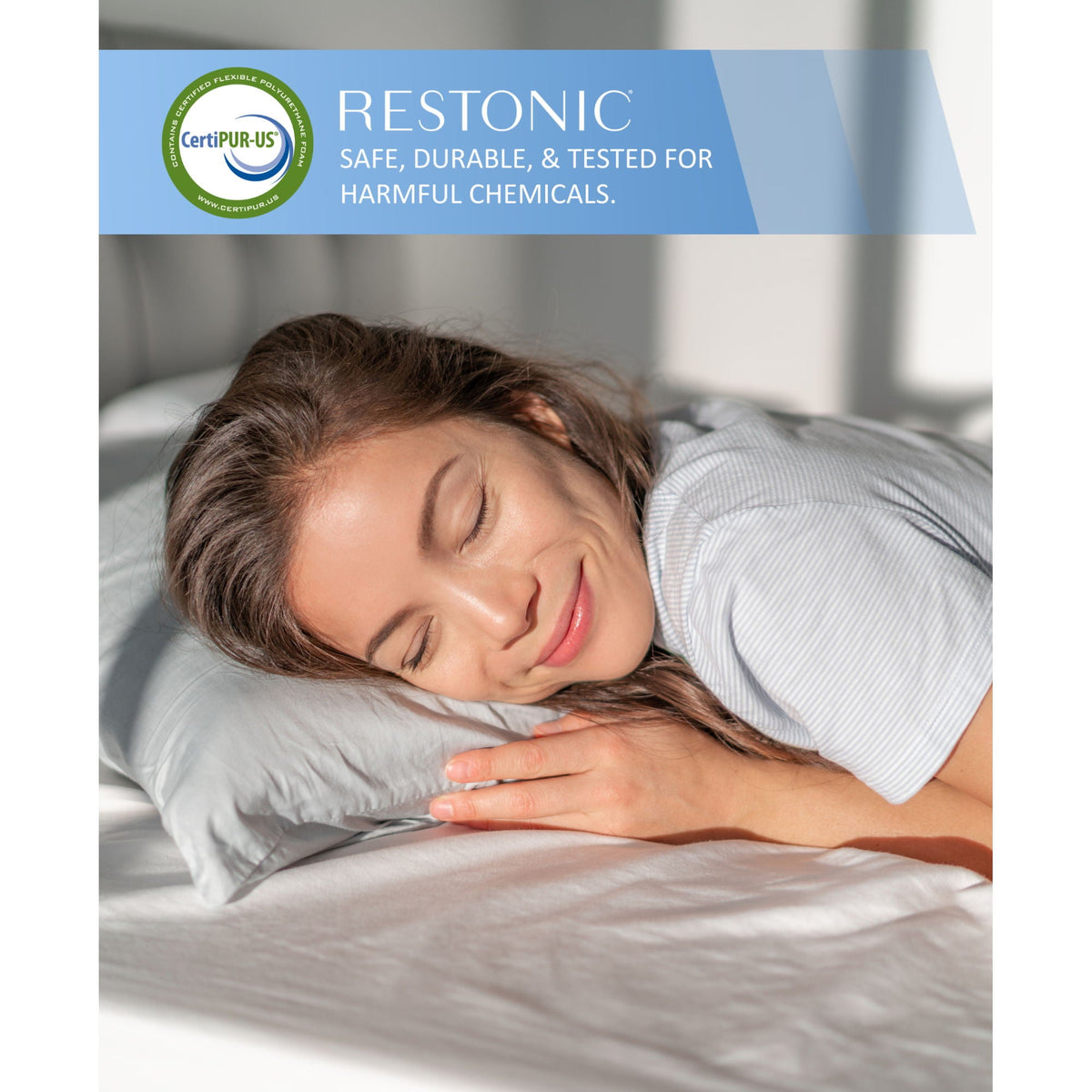 Comfort Care - Hybrid Restful Nights Plush Mattress With 12 Piece Comfort Bedding Pack