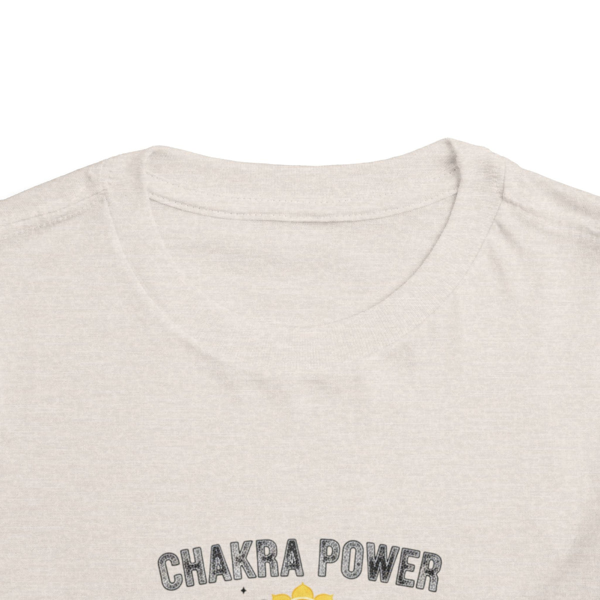 Chakra Power Toddler Tee — Colorful Kids Chakra Energy Shirt