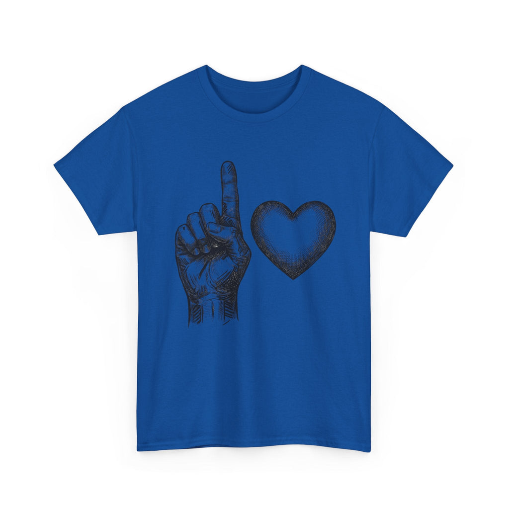 "1 love" Graphic T-Shirt
