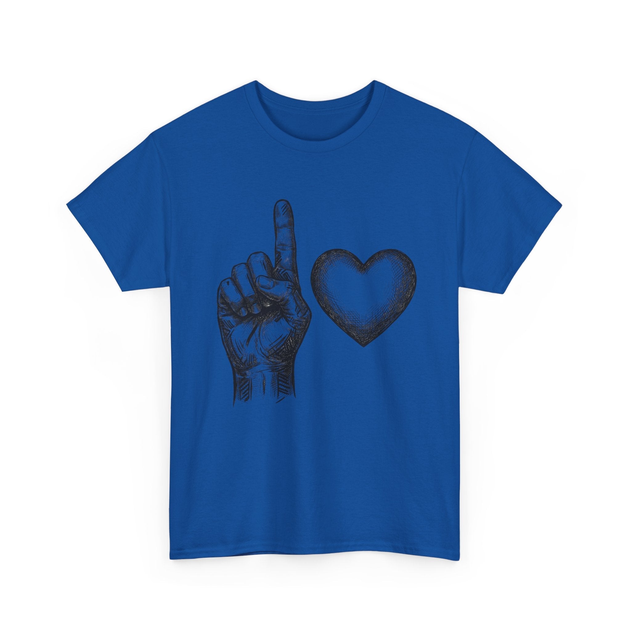 "1 love" Graphic T-Shirt