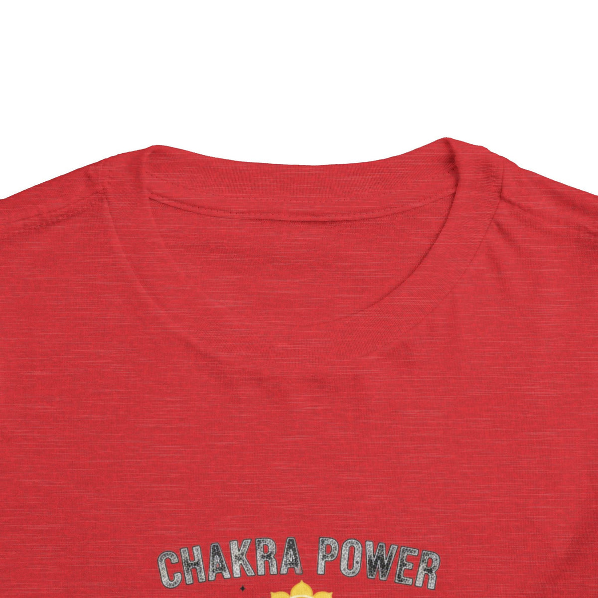 Chakra Power Toddler Tee — Colorful Kids Chakra Energy Shirt