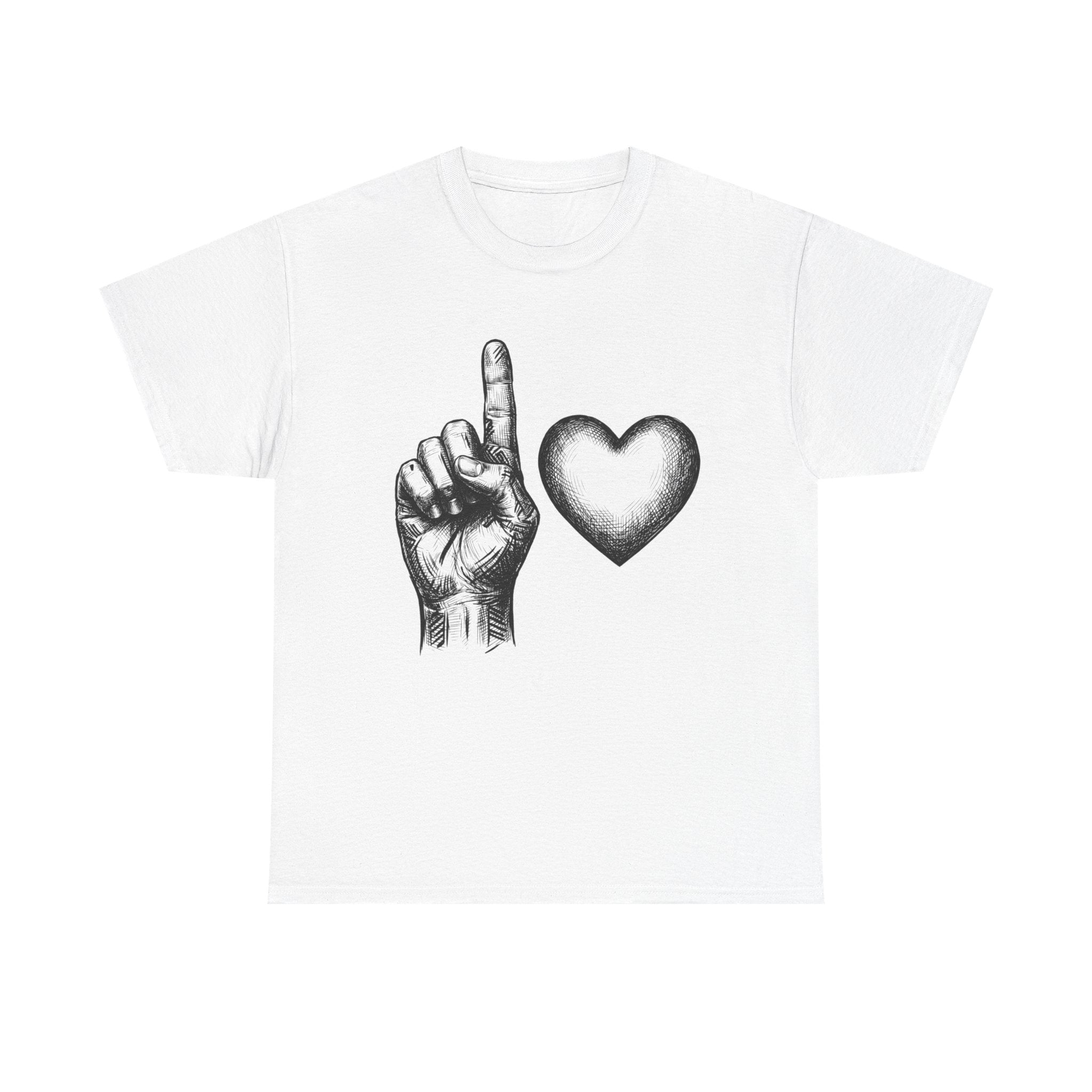 "1 love" Graphic T-Shirt