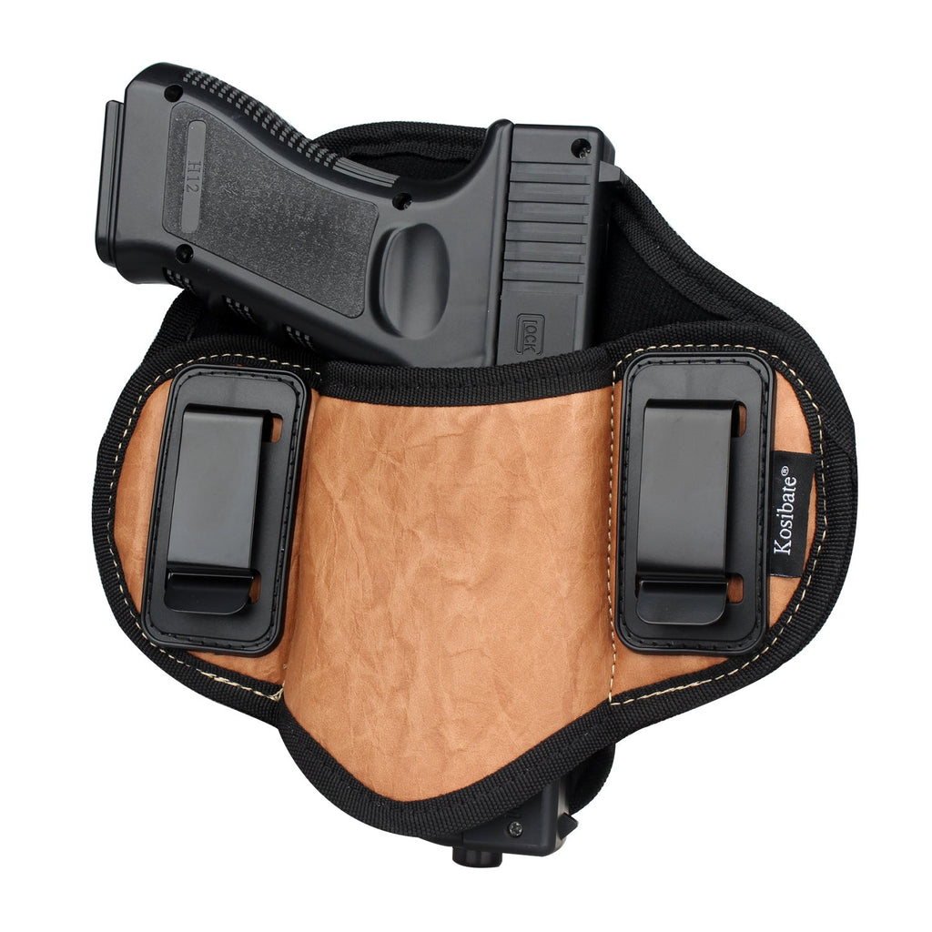 Inside the Waist Holster with Comfortable Backing for Ultimate Concealment