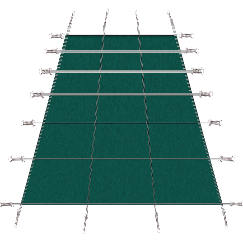 Inground Pool Safety Cover, 16x32ft Rectangle Winter Cover