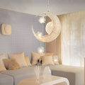 Aluminum Wire Chandelier