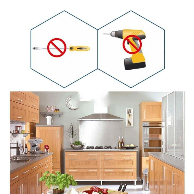 Magnetic Safety Invisible Cupboard Lock Baby Child Pet Drawe