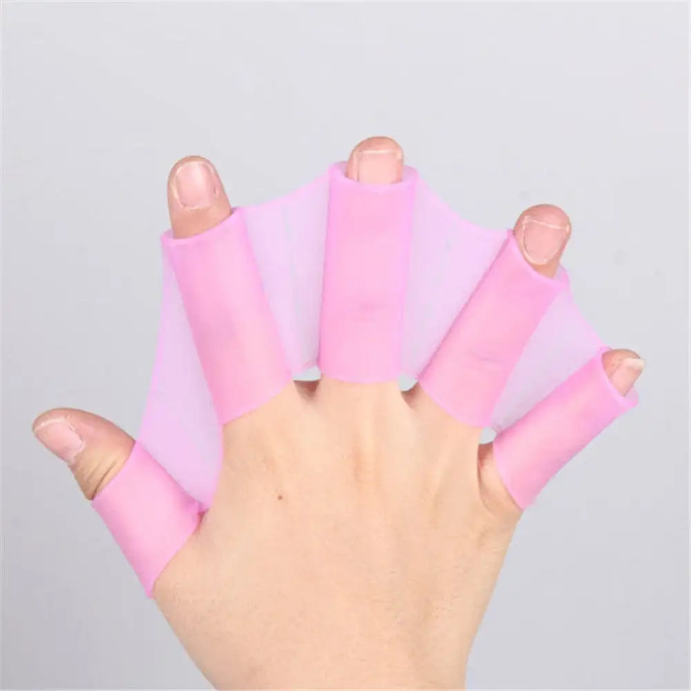Half-finger Short Auxiliary Suit Fins, Hand Webs, Adult Half-palm Assisted Swimming
