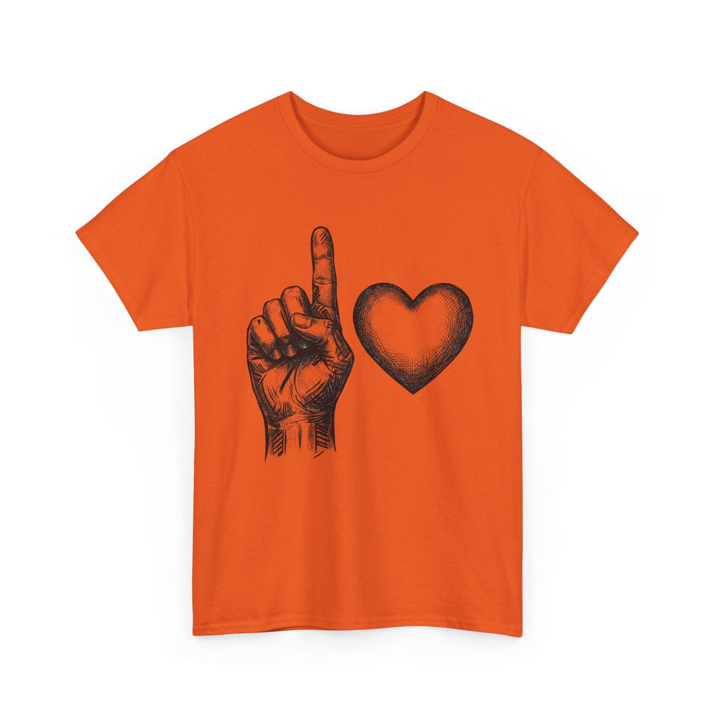 "1 love" Graphic T-Shirt