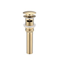 Bathroom Sink Drain with Overflow