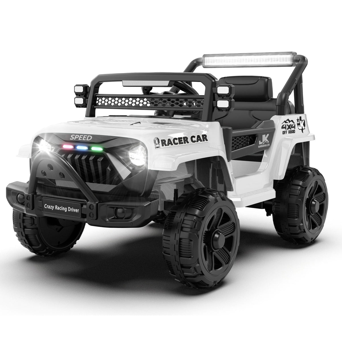 12V Kids Ride-On Electric Truck Car with Parental Control