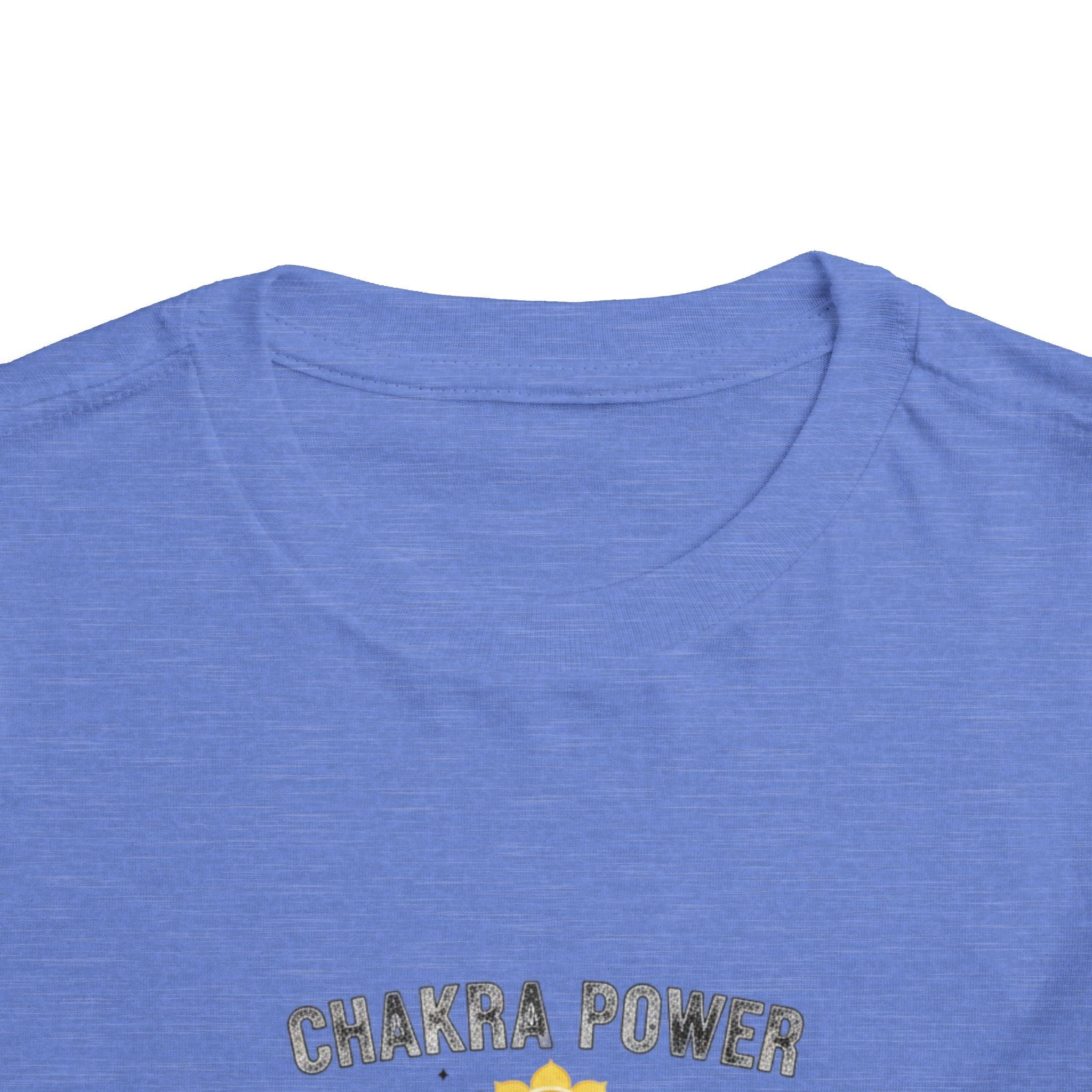 Chakra Power Toddler Tee — Colorful Kids Chakra Energy Shirt