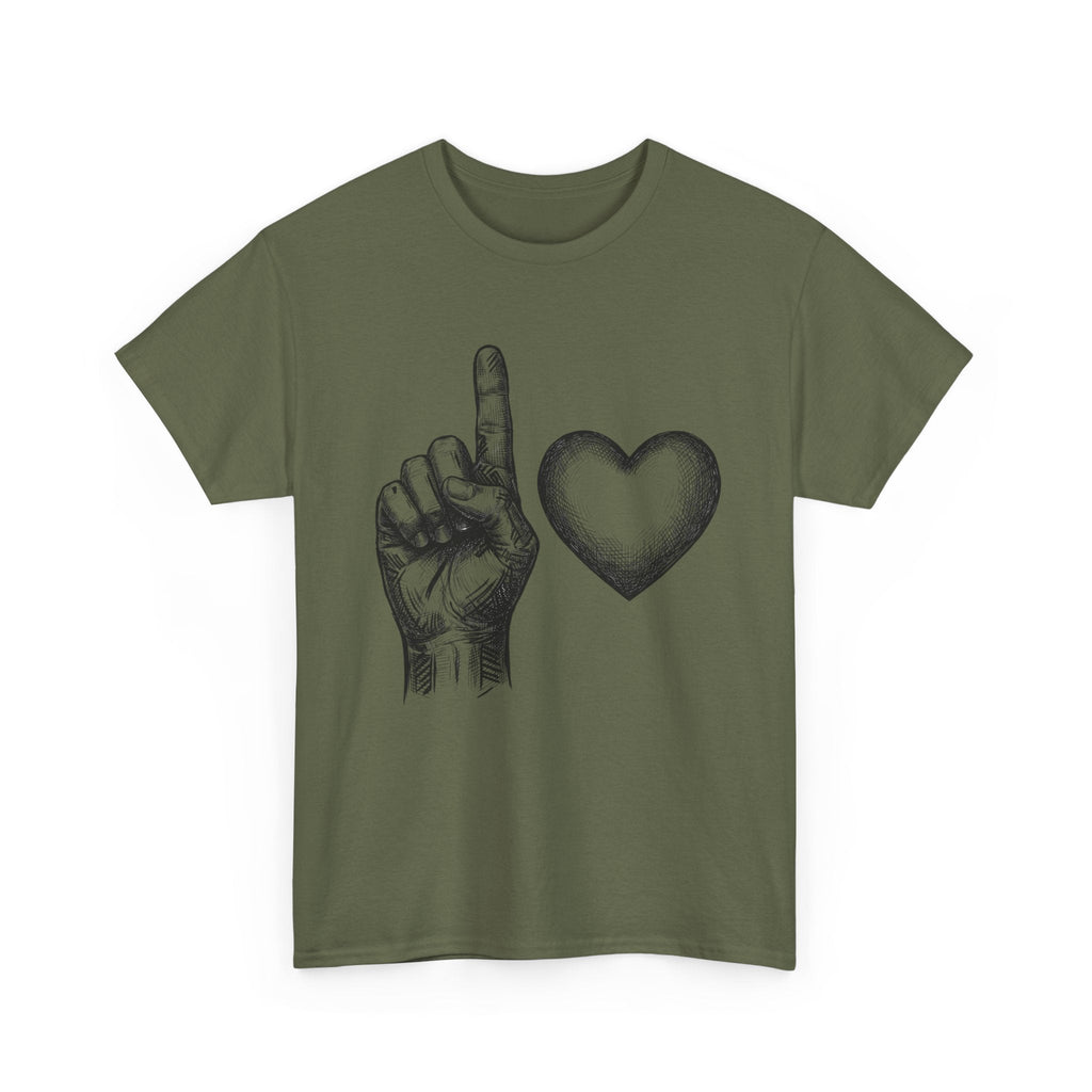 "1 love" Graphic T-Shirt