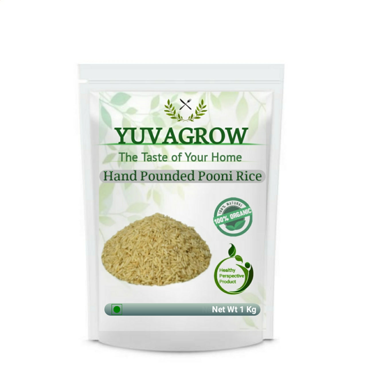 Yuvagrow Hand Pounded Pooni Rice