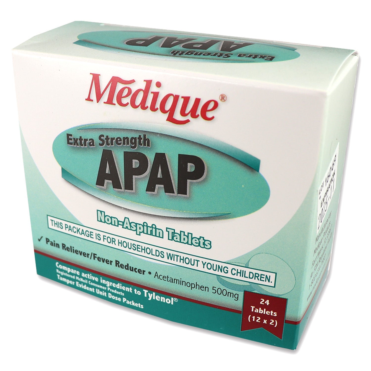 Extra Strength APAP, 24/box