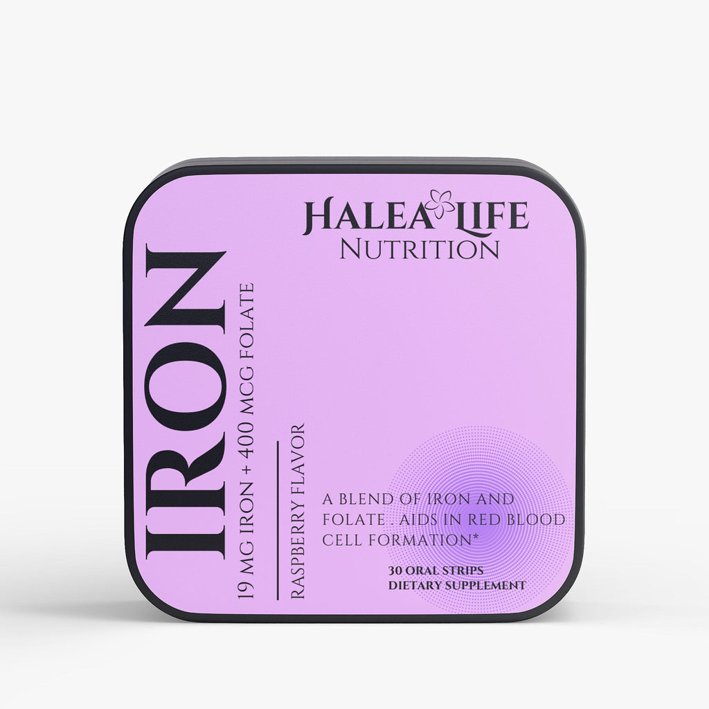 Iron + Folate Strips - 19mg Iron & 400mcg Vitamin B9