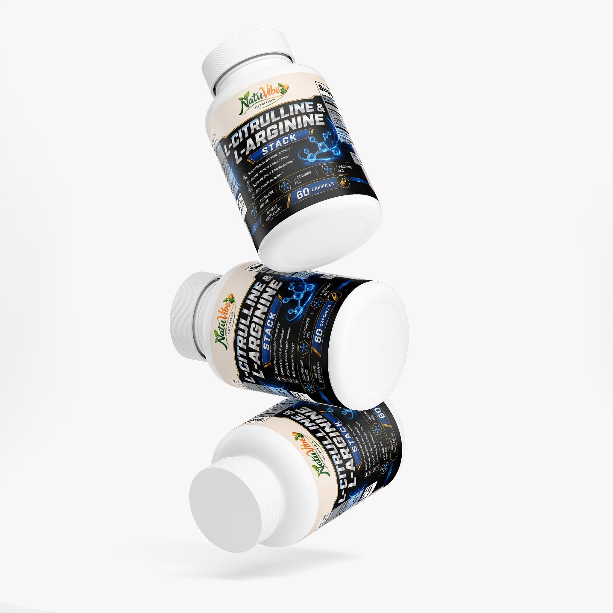 L-Citrulline & L-Arginine Stack 60 capsules