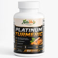 Platinum Turmeric™ – Glucosamine, Chondroitin & Turmeric | Joint Support, Anti-Inflammation & Mobility Boost | 60 Caps