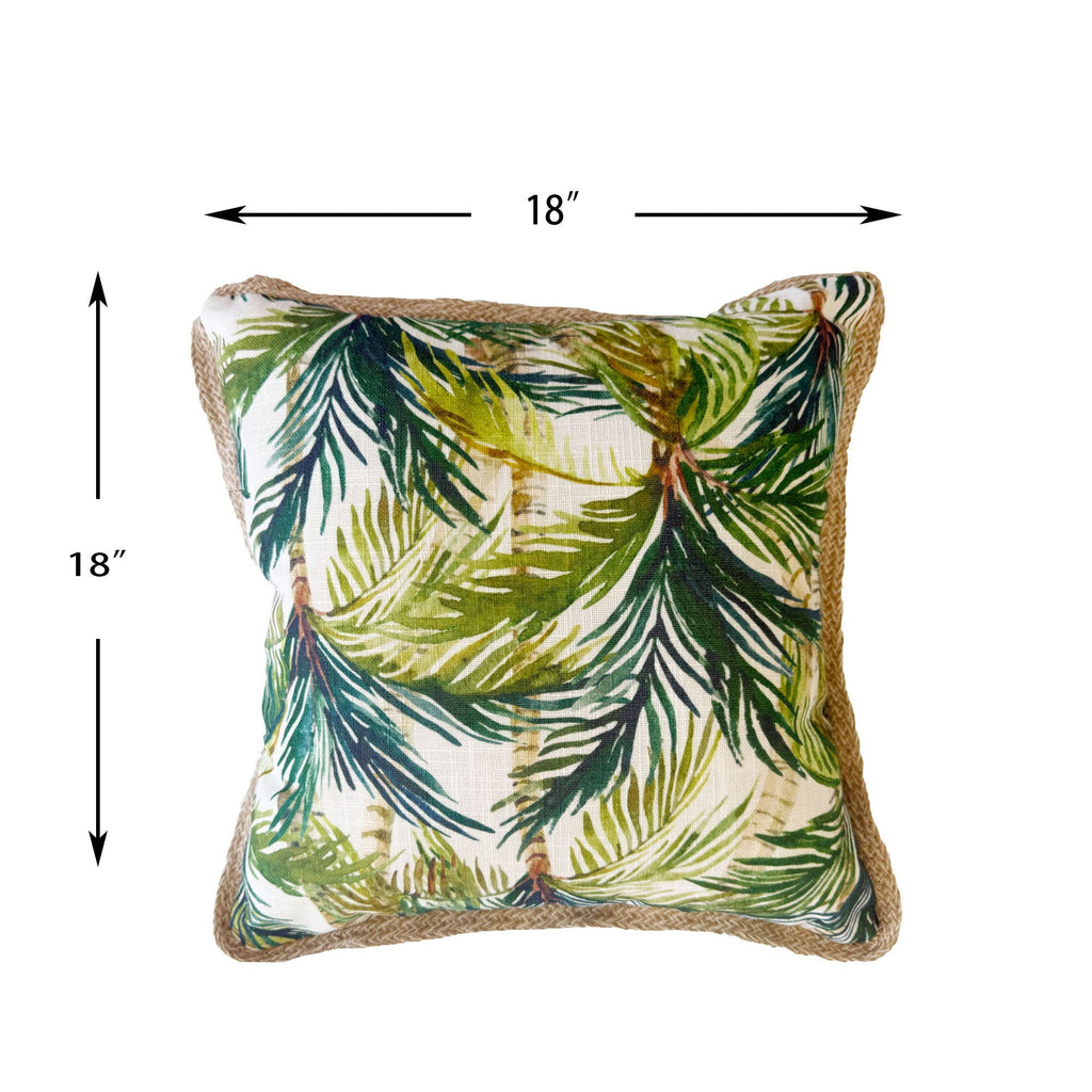Multi-Color Outdoor Pillows with Weather-Resistant Fabric - Set of 3