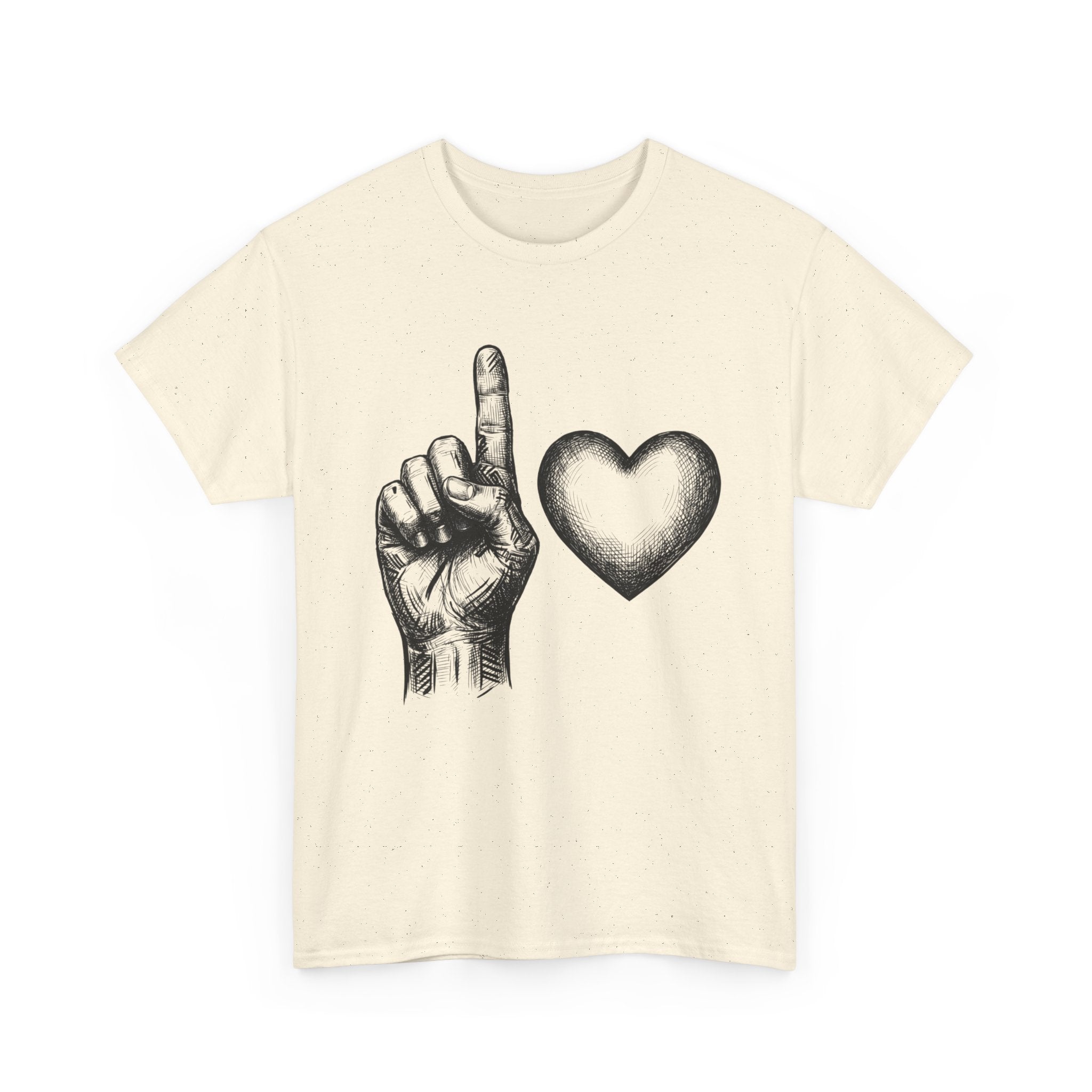 "1 love" Graphic T-Shirt