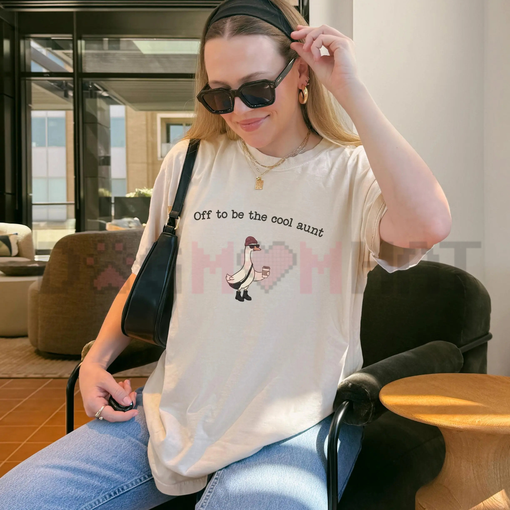 "Auntie Silly Goose" T-Shirt – Cool Aunt Club Graphic Tee